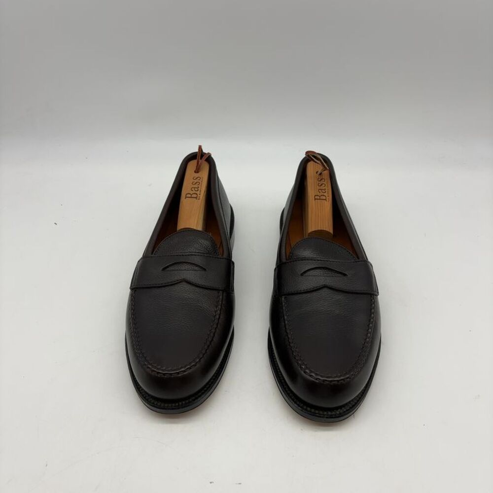 Alden Dark Brown Grain Penny Loafer